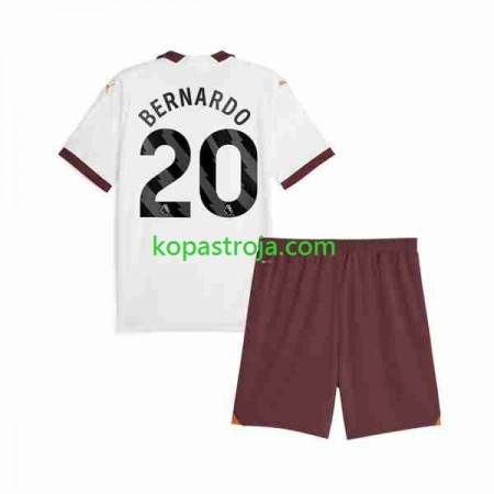 Billiga Fotbollströjor Manchester City Bernardo Silva 20 Barn Borta tröja 2023/24 Kortärmad